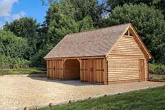 Oak Garages With Room Above Outbuildings Accommodation